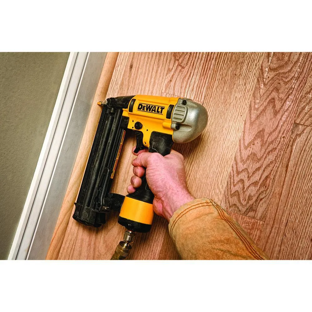 DEWALT 18-Gauge Brad Nailer and 6 Gal. Heavy Duty Pancake Electric Air Compressor Combo Kit with Bonus Pin Nailer, photo 7 of 10