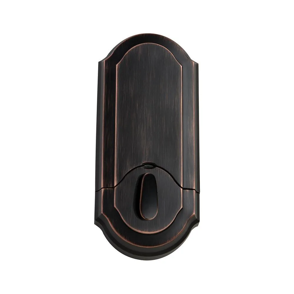 Kwikset Z-Wave SmartCode 910 Venetian Bronze Single Cylinder Electronic Deadbolt Featuring SmartKey Security, photo 7 of 13