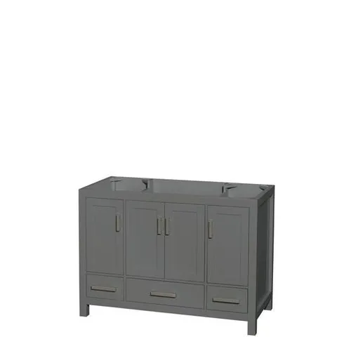 Sheffield 47-in Dark Gray Bathroom Vanity Cabinet