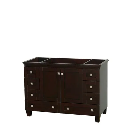 Acclaim 47-in Espresso Bathroom Vanity Cabinet