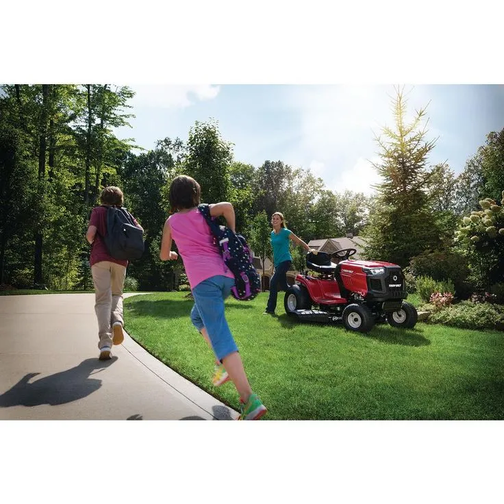 Troy-Bilt Pony 42 in. 439 cc Auto-Choke Engine 7-Speed Manual Drive Gas Riding Lawn Tractor with Mow-in-Reverse (CA Compliant), photo 5 of 5