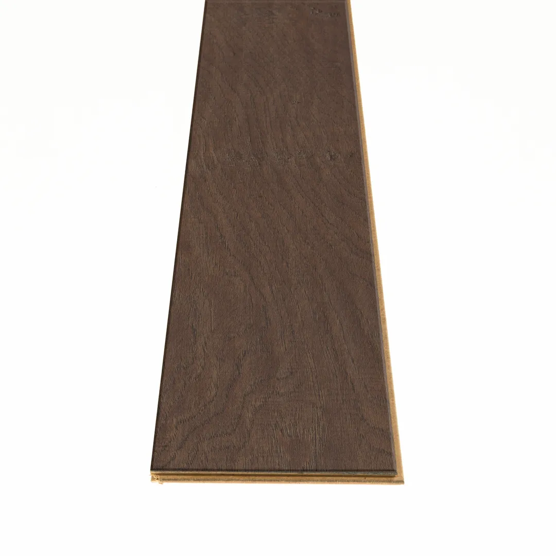 Shaw Ramblery 5 Parton Hickory 3/8-in T x 5-in W Water Resistant Handscraped Engineered Hardwood Flooring ( 23.66-sq ft / Carton ), photo 8 of 10