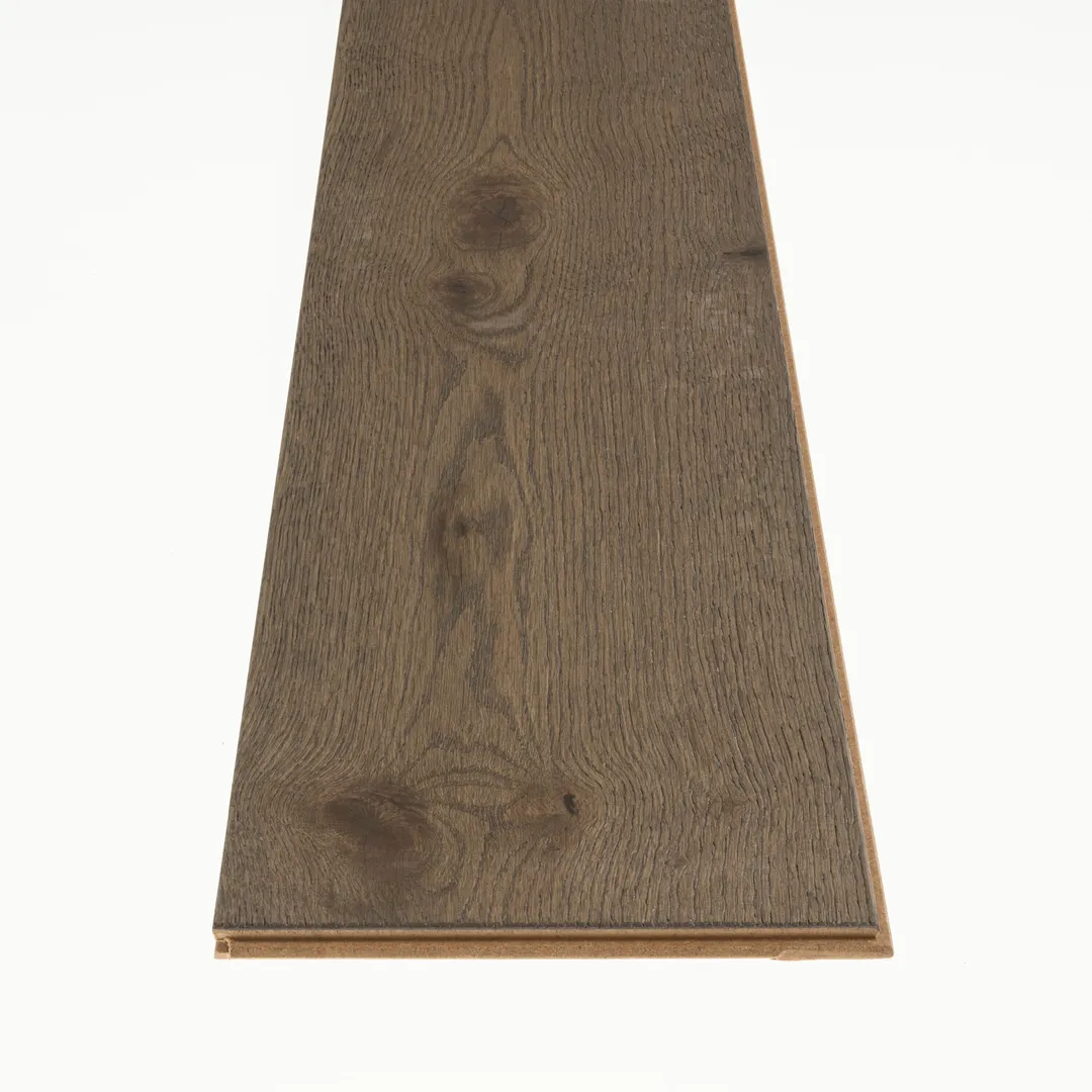 Shaw Williston Oak Dublin White oak 1/2-in T x 7-in W Water Resistant Wirebrushed Engineered Hardwood Flooring ( 23.58-sq ft / Carton ), photo 7 of 8