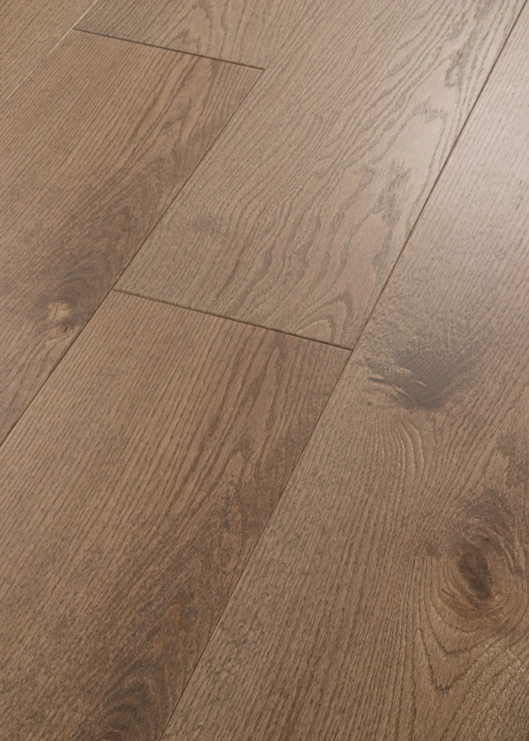 Shaw Ellendale Oak River Meadow Oak 1/2-in T x 9-1/4-in W Water Resistant Wirebrushed Engineered Hardwood Flooring ( 31.16-sq ft / Carton ), photo 4 of 8