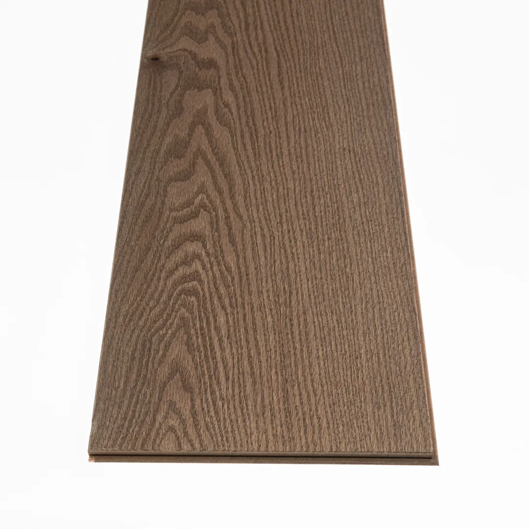 Shaw Ellendale Oak River Meadow Oak 1/2-in T x 9-1/4-in W Water Resistant Wirebrushed Engineered Hardwood Flooring ( 31.16-sq ft / Carton ), photo 7 of 8