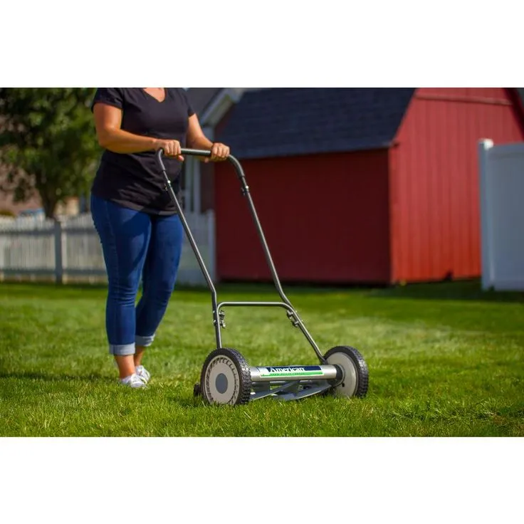 American Lawn Mower Company 18 in. Manual Walk Behind Reel Lawn Mower, photo 5 of 5