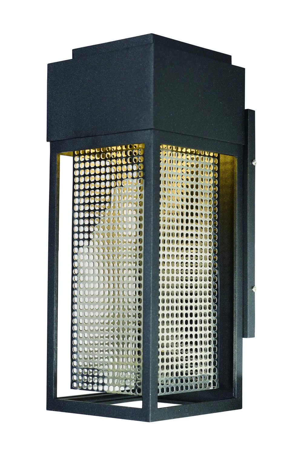 Maxim Lighting Townhouse 12-in H Galaxy Black/Stainless Steel Dark Sky LED Outdoor Wall Light, photo 2 of 2