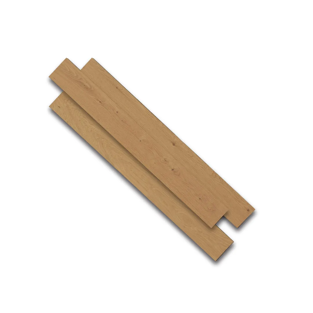 allen + roth Lakeview Superior Oak 1/2-in T x 9-1/2-in W Wirebrushed Engineered Hardwood Flooring ( 34.1-sq ft / Carton ), photo 5 of 7