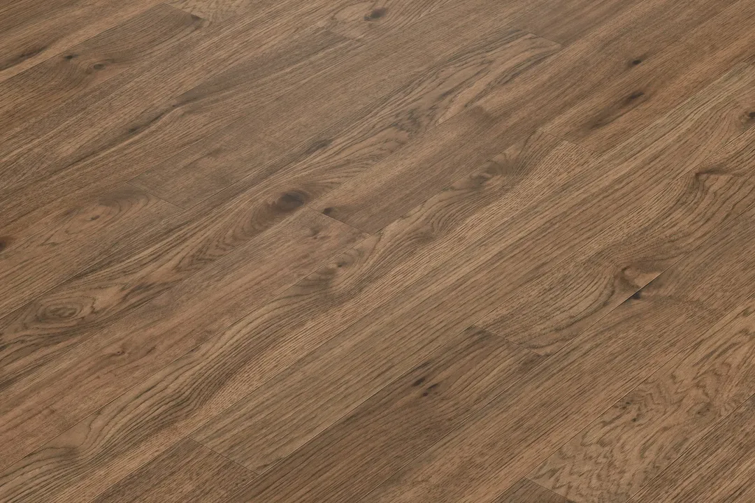 allen + roth Bromo Hickory 1/2-in T x 5-in W Wirebrushed Engineered Hardwood Flooring ( 26.25-sq ft / Carton ), photo 6 of 8