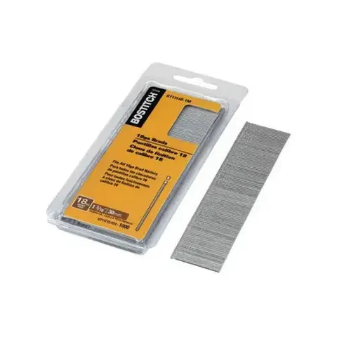 18-Gauge 1-3/16 in Coated Steel Brad Nails (3000-Pack)