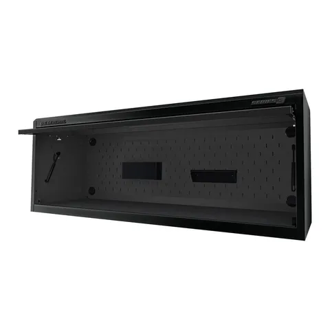 72 × 22 in Work Center Hutch, Series 3, Black