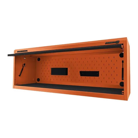 72 × 22 in Work Center Hutch, Series 3, Orange