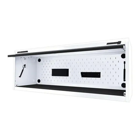 72 × 22 in Work Center Hutch, Series 3, White
