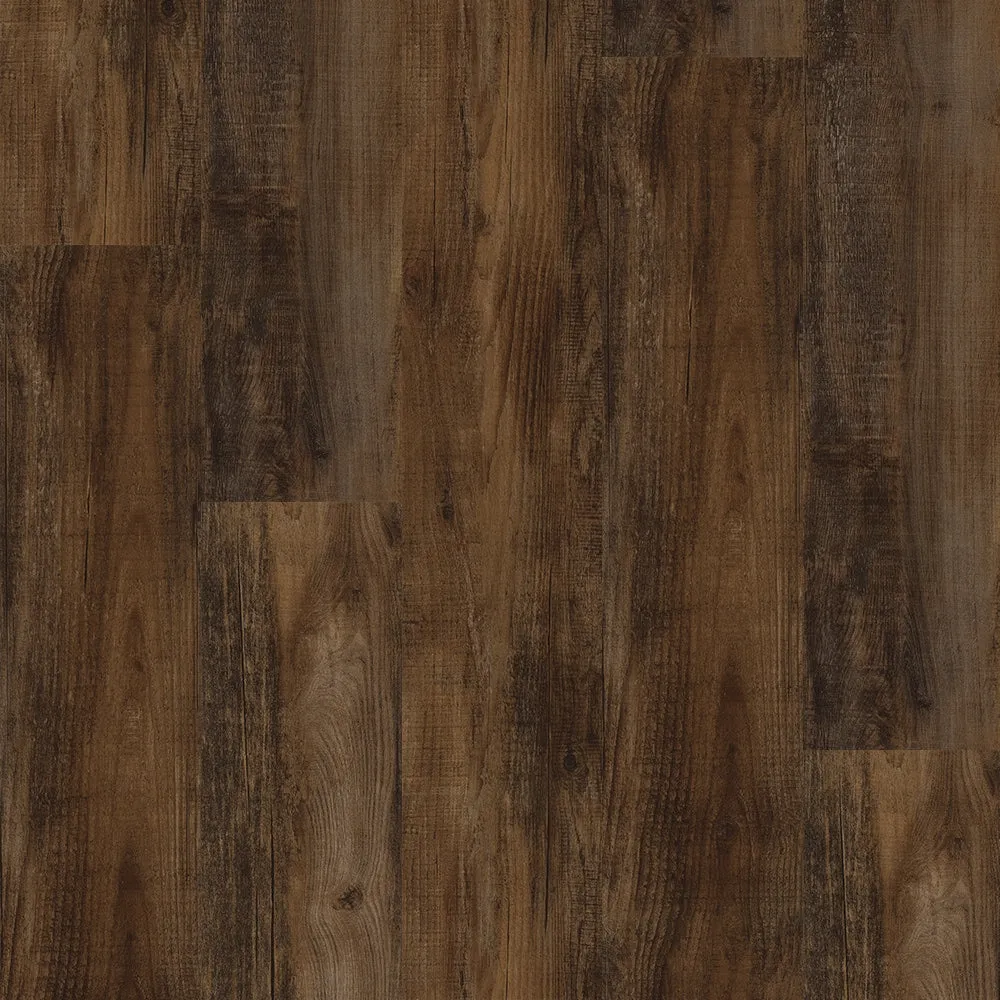 Style Selections Barnwood 6-in Wide x 2-mm Thick Water-Resistant Peel-and-Stick Vinyl Plank Flooring (1.5-sq ft), photo 4 of 8