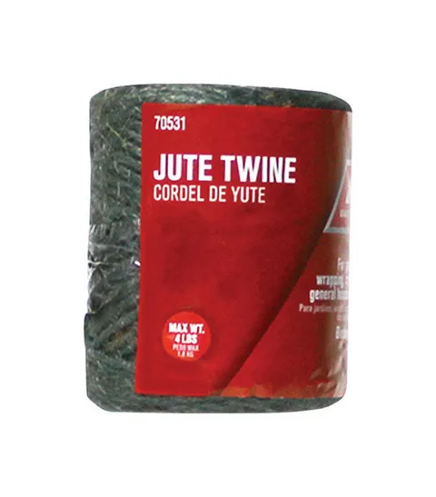 1/8 in. Diameter x 208 ft. Green Twisted Jute Twine