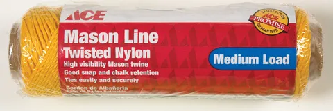 #18 x 260 ft Gold Twisted Nylon Mason Line