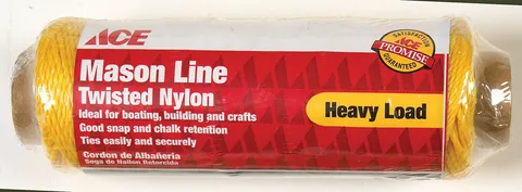 #21 x 215 ft Gold Twisted Nylon Mason Line