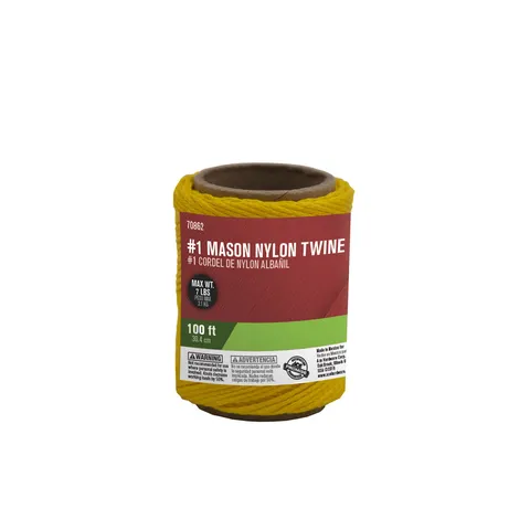 100 ft. Gold Braided Nylon Twine
