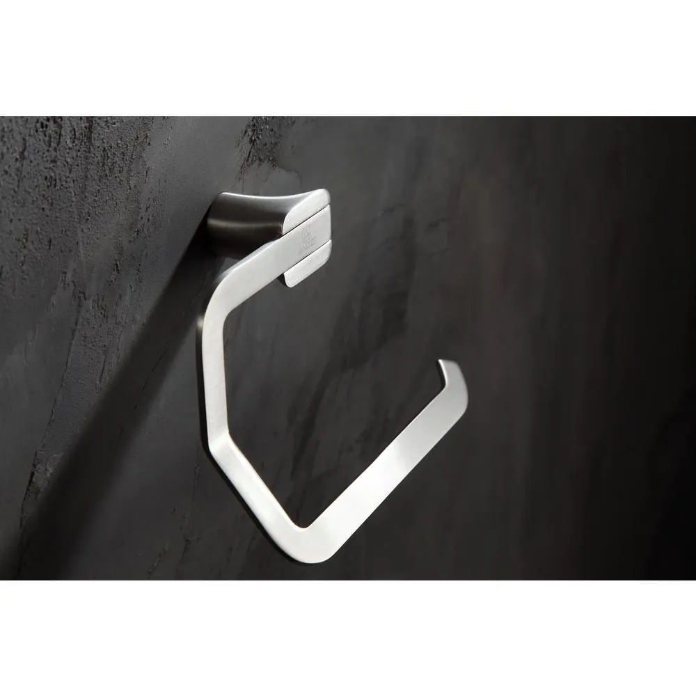 ANZZI Essence Series Wall-Mount Toilet Paper Holder in Brushed Nickel, photo 2 of 14