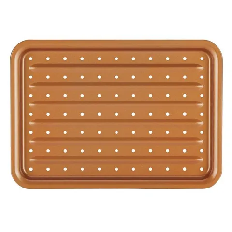 Ayesha Bakeware Toaster Oven Baking Set, Copper, 4-Piece