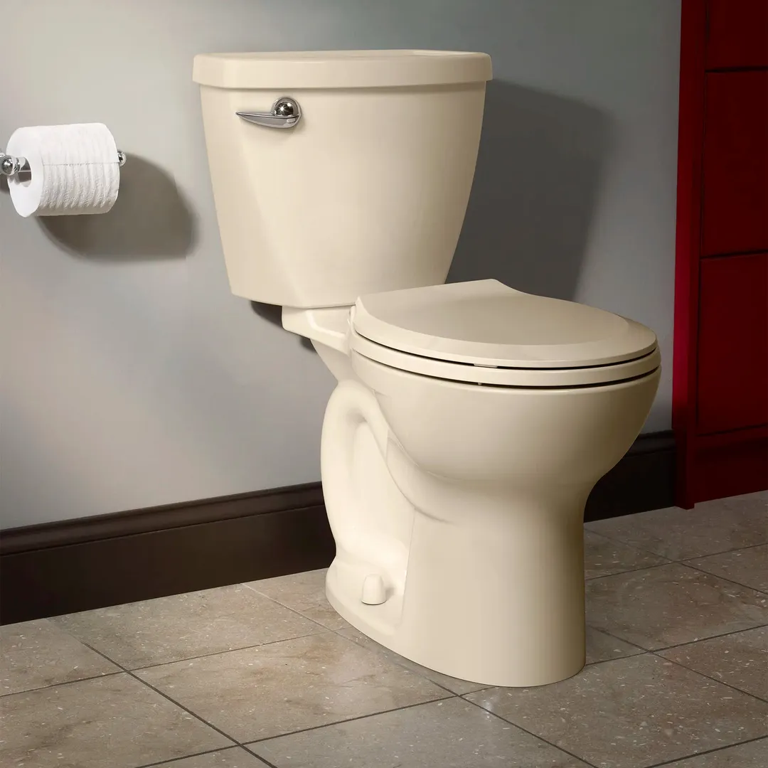 American Standard Cadet 3 White Round Chair-Height 2-Piece Toilet, 10-in Rough-In (ADA Compliant), photo 11 of 14