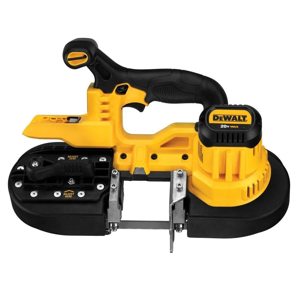 DEWALT 20-Volt MAX Lithium-Ion Cordless Band Saw Kit with Battery 5Ah, Charger and Contractor Bag, photo 14 of 14
