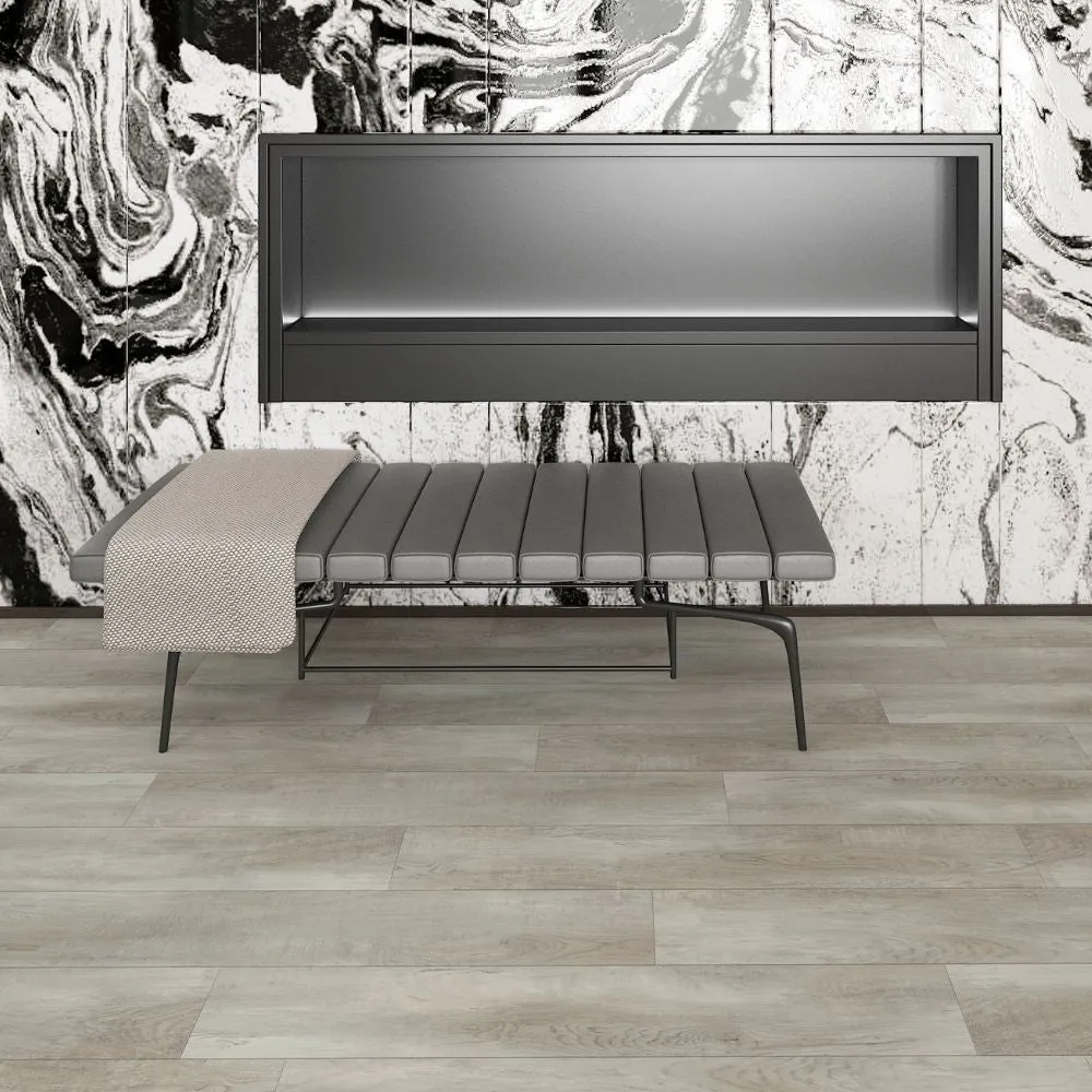 Deco Products HYDROSTOP Bahamas Sands 7-in x 48-in Rigid Core Waterproof Interlocking Luxury Vinyl Plank Flooring, 5.2‑mm, 20‑mil Wear Layer (24-sq ft/carton), photo 6 of 8