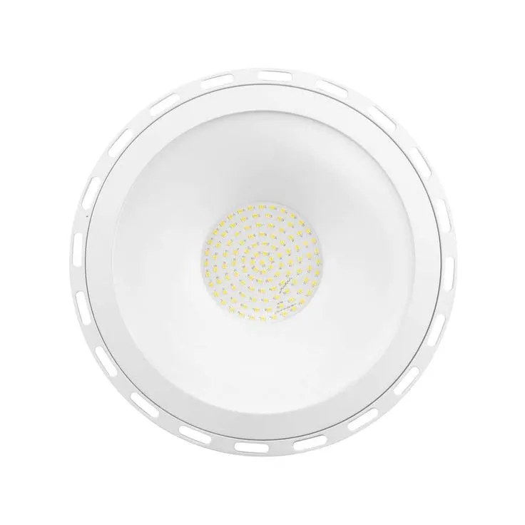 Commercial Electric 11 in. White Integrated LED Low Bay Light with Uplight, at 9000 Lumens, 5000K Daylight, photo 5 of 7