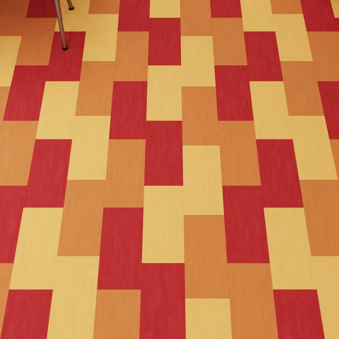 Lucida USA Poppy 28-mil x 12-in W Waterproof Patterned look Luxury Vinyl Tile Flooring ( 36-sq ft Carton ), photo 4 of 7