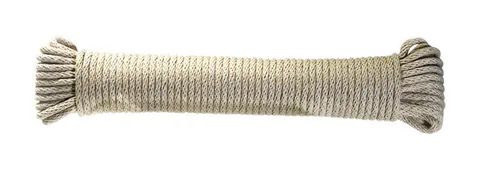 3/16 in deep · 50 ft long Natural Braided Cotton Sash Cord