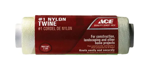 500 ft. L Natural Braided Nylon Twine