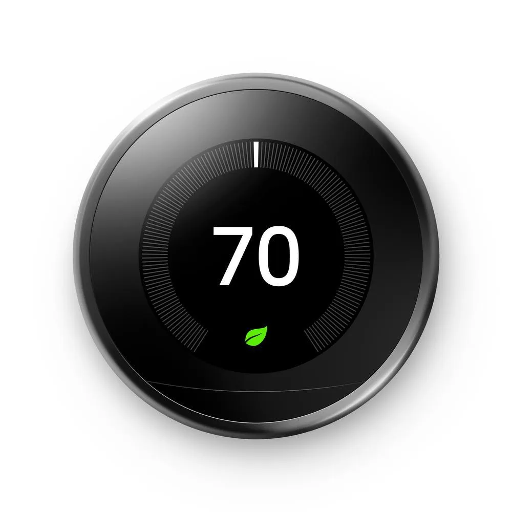 Nest Learning Thermostat 3rd Gen in Stainless Steel (2-Pack), photo 18 of 24