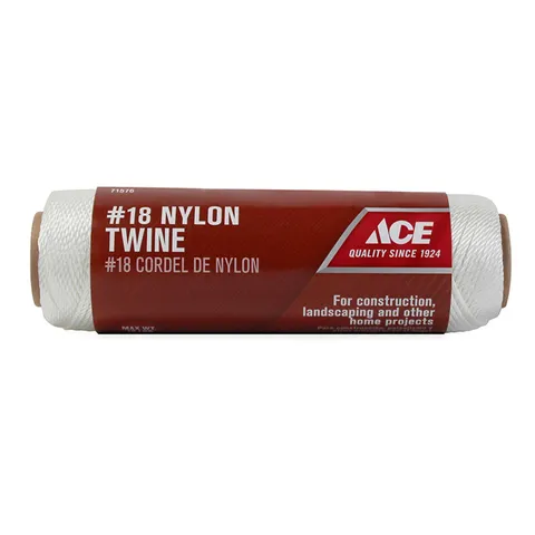#18 Nylon Twine, 260 ft., White