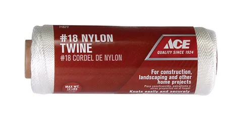 #18 Nylon Twine, 525 ft, White