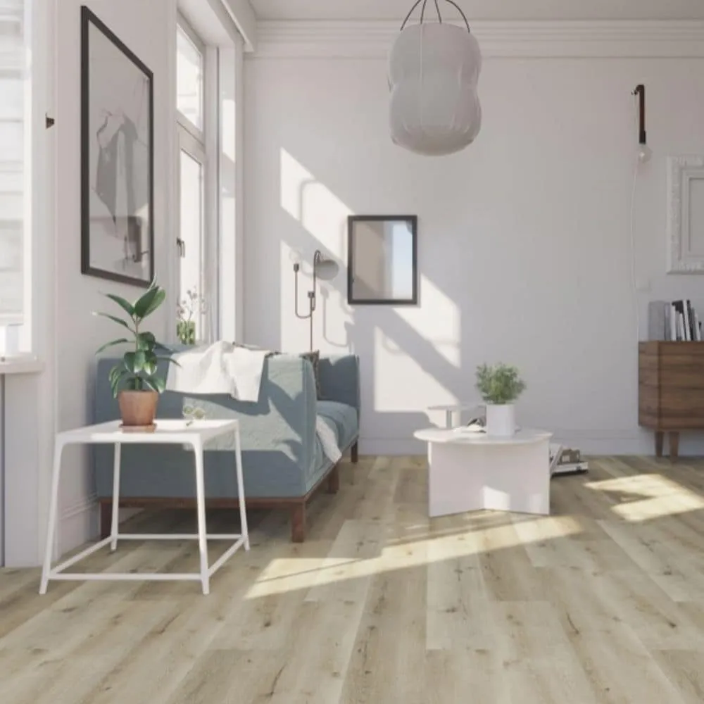 Deco Products HYDROSTOP 20-mil 7.1-in W x 48-in L Waterproof Interlocking Vinyl Plank, photo 22 of 48