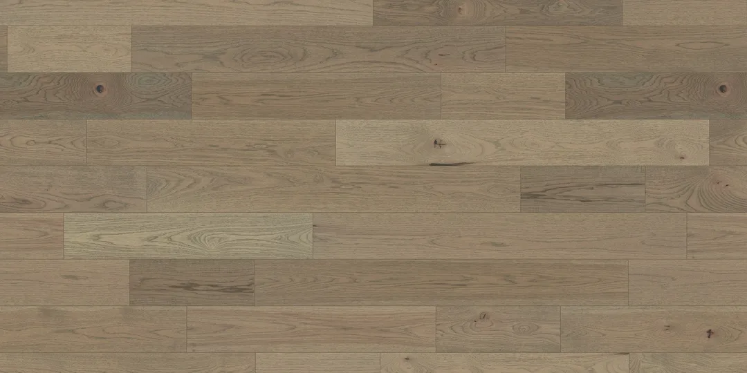 Element Flooring Tanglewood Heirloom Hickory 9/16-in T x 8-33/50-in W Water Resistant Wirebrushed Engineered Hardwood Flooring ( 31.25-sq ft / Carton ), photo 3 of 12
