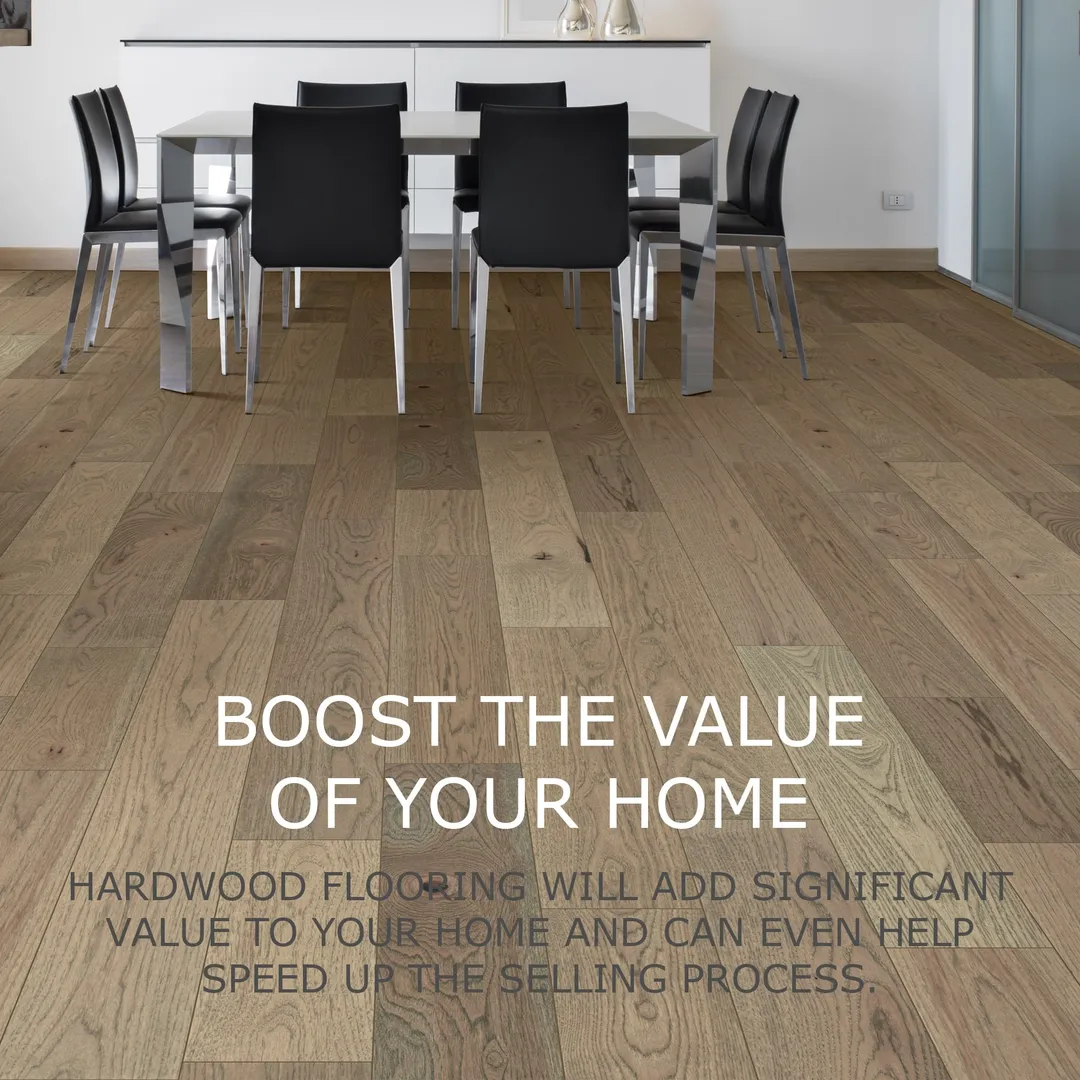 Element Flooring Tanglewood Heirloom Hickory 9/16-in T x 8-33/50-in W Water Resistant Wirebrushed Engineered Hardwood Flooring ( 31.25-sq ft / Carton ), photo 11 of 12