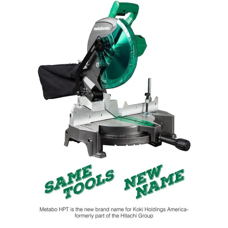 Metabo HPT (was Hitachi Power Tools) 10-in 15-Amp Single Bevel Compound Corded Miter Saw, photo 8 of 9