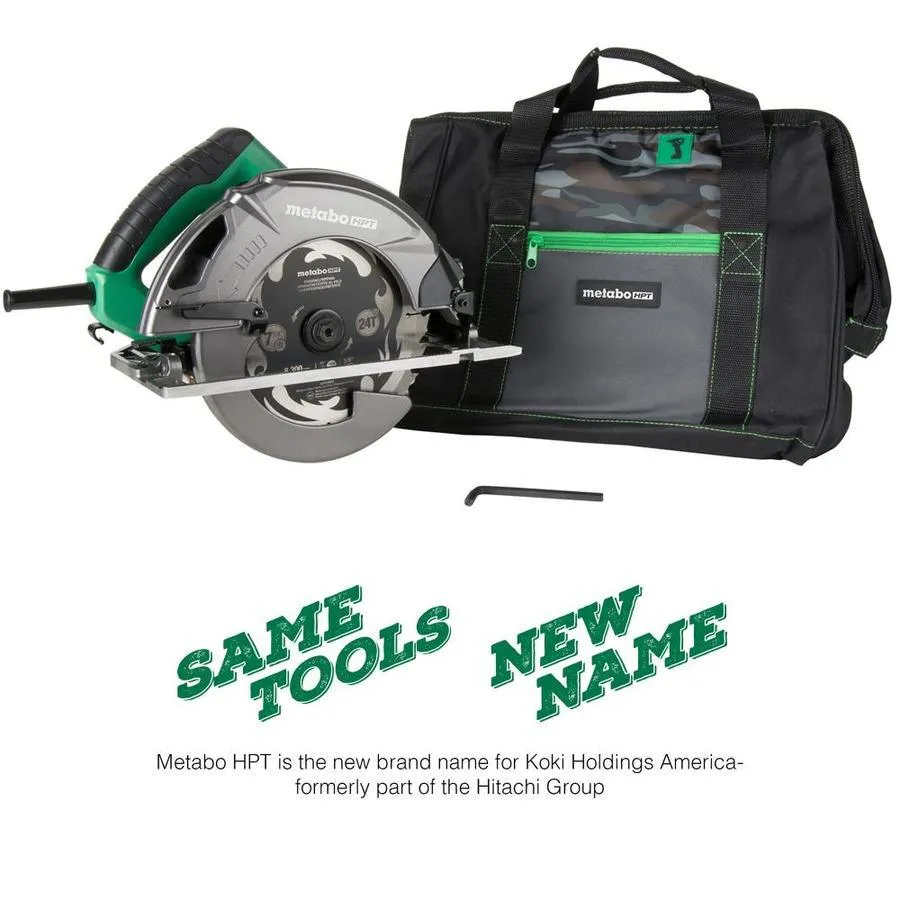 Metabo HPT (was Hitachi Power Tools) 15-Amp 7-1/4-in Corded Circular Saw with Aluminum Shoe, photo 10 of 11