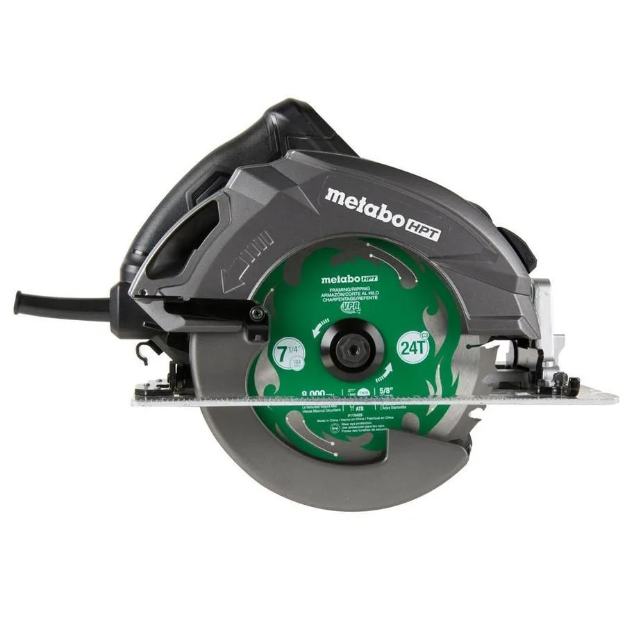 Metabo HPT (was Hitachi Power Tools) RipMax 15-Amp 7-1/4-in Corded Circular Saw with Aluminum Shoe, photo 3 of 12