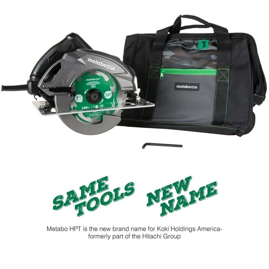 Metabo HPT (was Hitachi Power Tools) RipMax 15-Amp 7-1/4-in Corded Circular Saw with Aluminum Shoe, photo 11 of 12