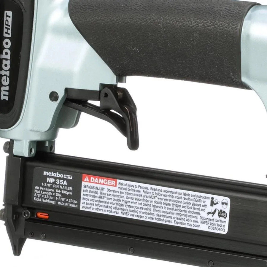 Metabo HPT (was Hitachi Power Tools) 1.375-in 23-Gauge Pneumatic Pin Nailer, photo 7 of 11