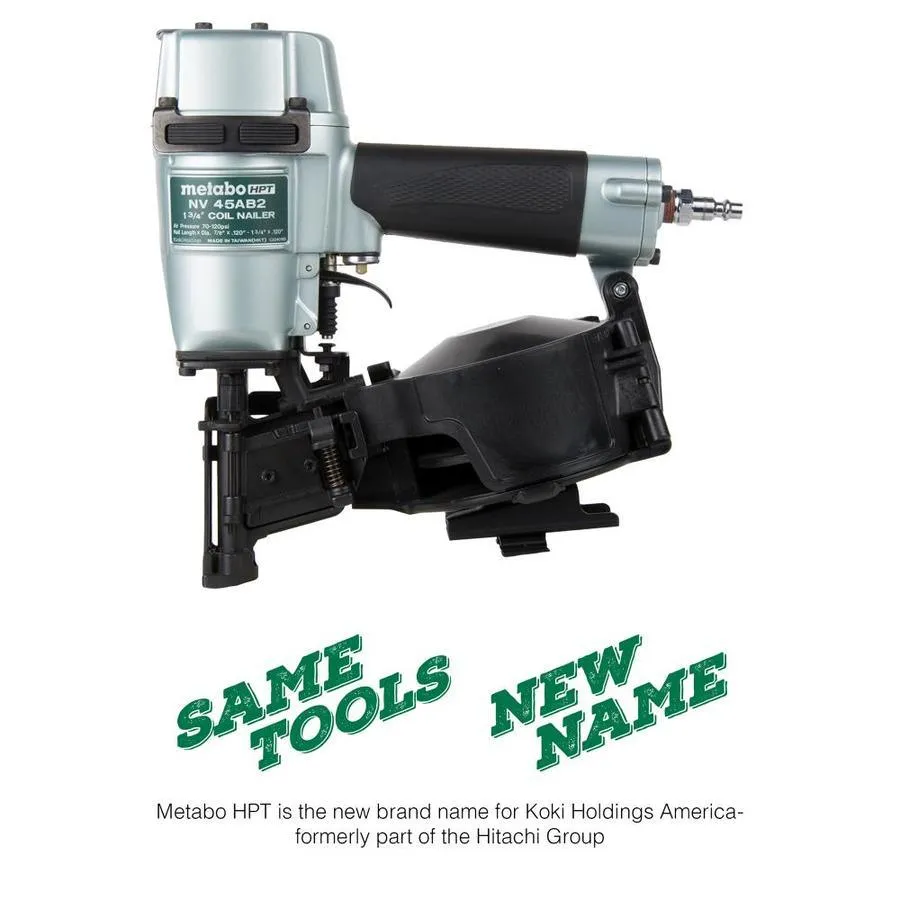 Metabo HPT (was Hitachi Power Tools) 1.75-in 15-Degree Pneumatic Roofing Nailer, photo 8 of 9