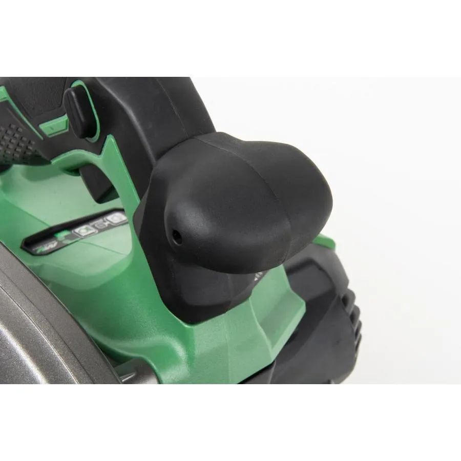 Metabo HPT (was Hitachi Power Tools) MultiVolt 36-Volt 7-1/4-in Brushless Hybrid Cordless and Corded Circular Saw with Brake and Aluminum Alloy Die Casting Shoe, photo 9 of 13