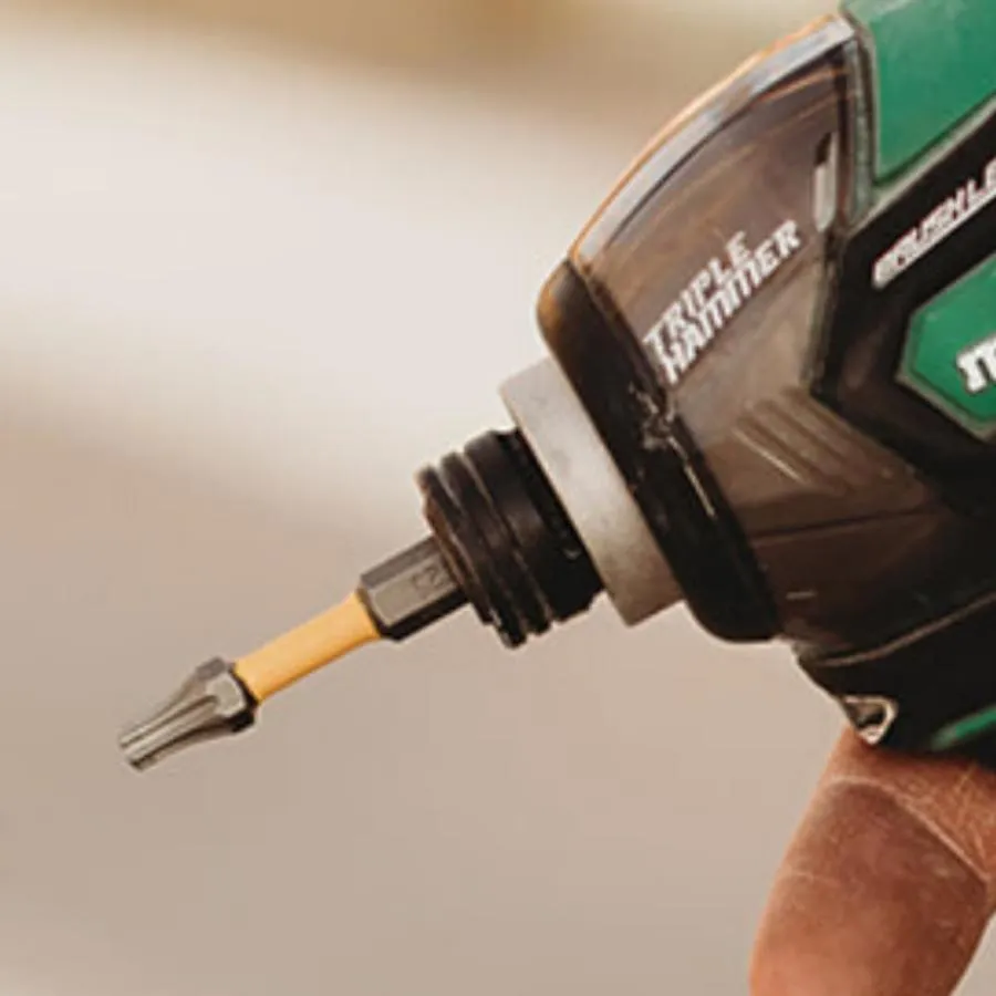 Metabo HPT (was Hitachi Power Tools) MultiVolt 36-Volt 1/4-in; 1/2-in Variable Speed Brushless Hybrid Cordless and Corded Impact Driver, photo 6 of 10