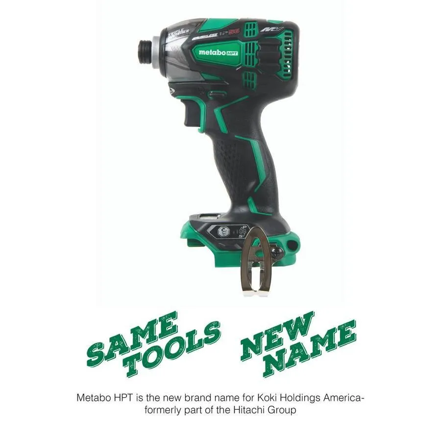Metabo HPT (was Hitachi Power Tools) MultiVolt 36-Volt 1/4-in; 1/2-in Variable Speed Brushless Hybrid Cordless and Corded Impact Driver, photo 9 of 10