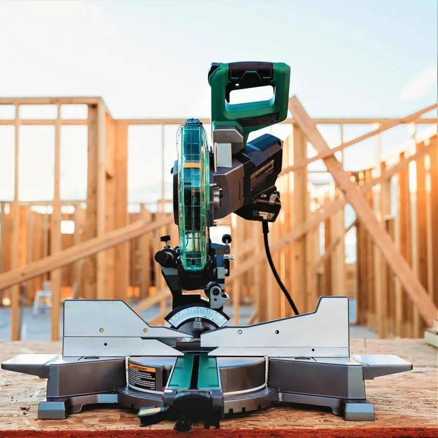 Metabo HPT (was Hitachi Power Tools) MultiVolt 10-in 15-Amp 36-Volt Dual Bevel Sliding Compound Hybrid Cordless and Corded Miter Saw, photo 3 of 18