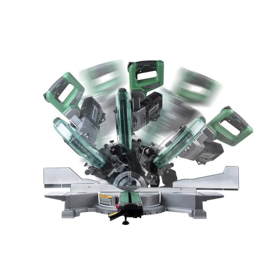Metabo HPT (was Hitachi Power Tools) MultiVolt 10-in 15-Amp 36-Volt Dual Bevel Sliding Compound Hybrid Cordless and Corded Miter Saw, photo 7 of 18