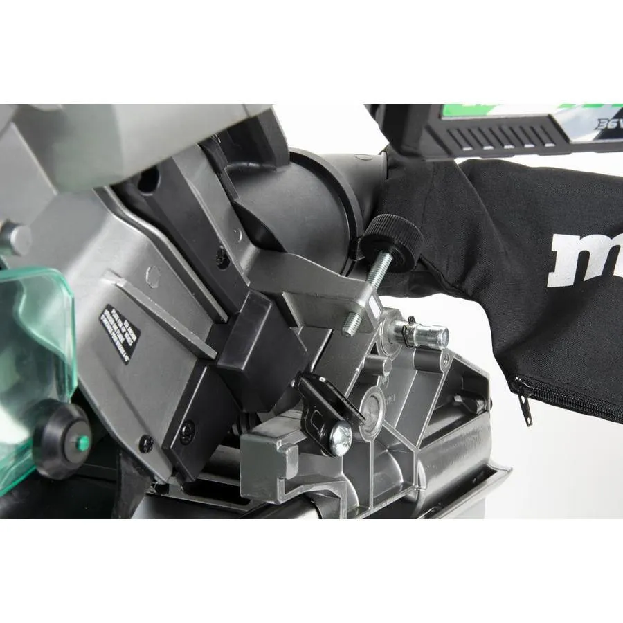 Metabo HPT (was Hitachi Power Tools) MultiVolt 10-in 15-Amp 36-Volt Dual Bevel Sliding Compound Hybrid Cordless and Corded Miter Saw, photo 14 of 18