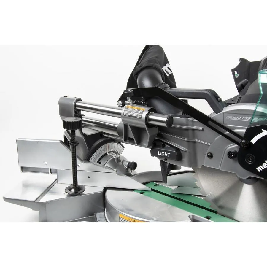 Metabo HPT (was Hitachi Power Tools) MultiVolt 10-in 15-Amp 36-Volt Dual Bevel Sliding Compound Hybrid Cordless and Corded Miter Saw, photo 16 of 18